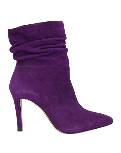 VIVIAN Ankle boot Purple Leather