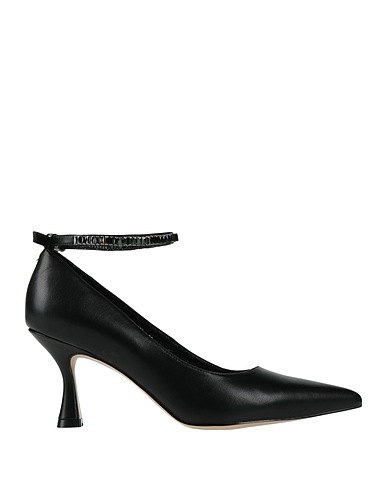 LUCIANO BARACHINI Pumps ELITE Schwarz Leder