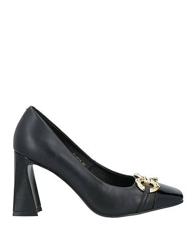 LUCIANO BARACHINI Court ELITE Black Leather