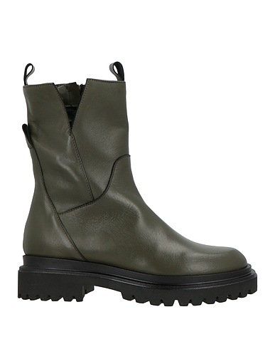 BRANDO SHOES Ankle boot VERDE MILITARE Calfskin