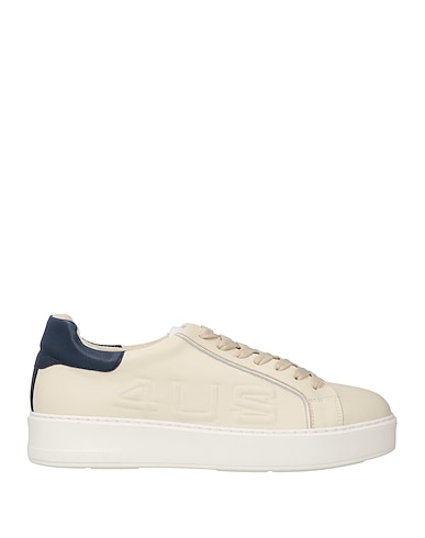 PACIOTTI 4US Sneakers Cream Calfskin