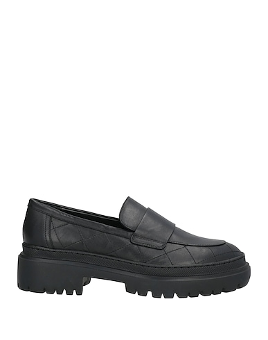 AGL Loafers Black Leather