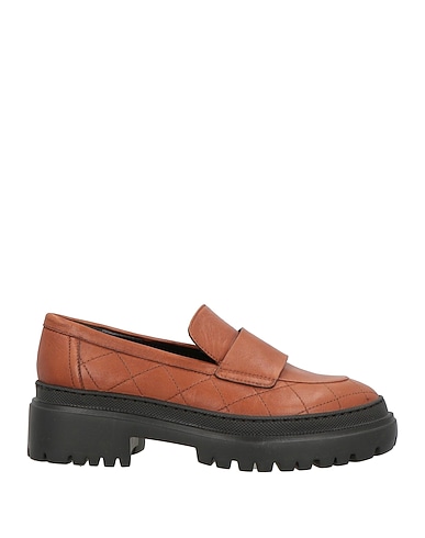 AGL Loafers Brown Leather