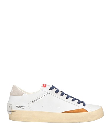 CRIME London Sneakers White Leather
