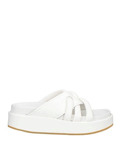 DRIES VAN NOTEN Sandals White Leather