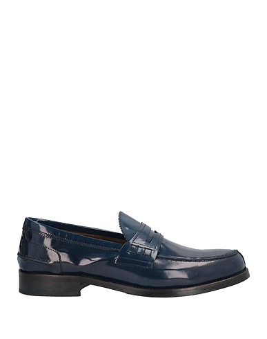 TF SPORT Loafers Navy blue Leather