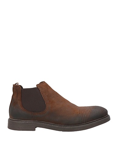 AMBITIOUS Ankle boot Chocolate brown Leather