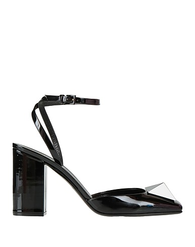 VALENTINO GARAVANI Court Black Leather