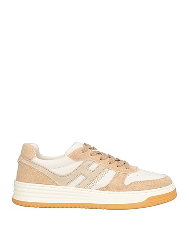 HOGAN Sneakers Sabbia Pelle, Fibre tessili
