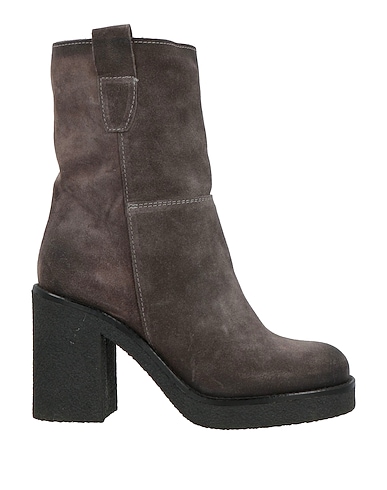 BARBARA BRERA Ankle boot Grey Leather
