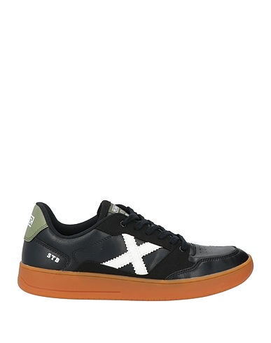 MUNICH Sneakers Black Leather, Textile fibers