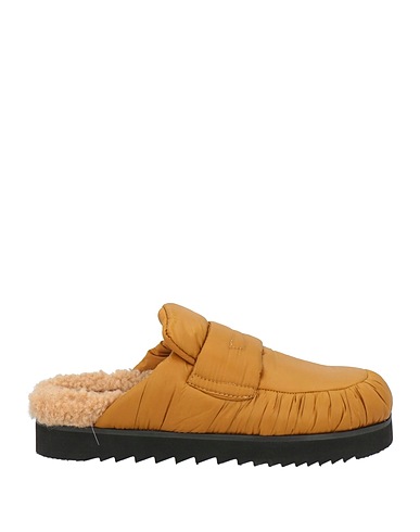 ASH Mules und Clogs Senf Gewebefasern