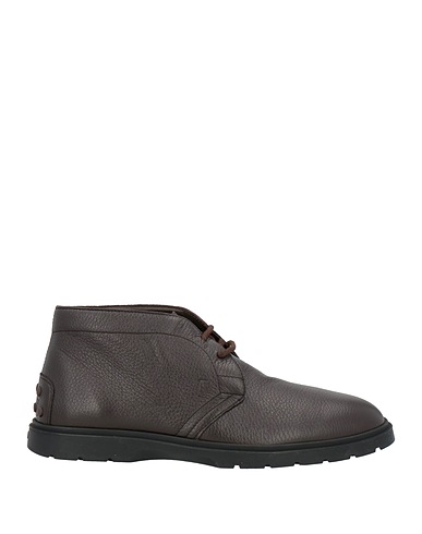 TOD'S Ankle boot Dark brown Leather