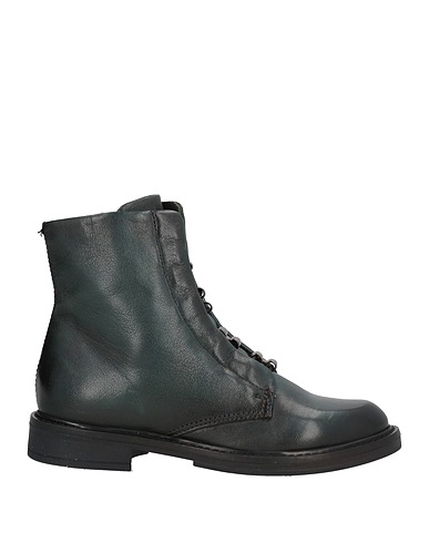 MJUS Ankle boot Dark green Leather