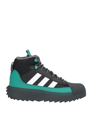 ADIDAS ORIGINALS Sneakers Schwarz Leder, Gewebefasern