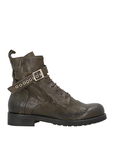 POEMA SHOES Stiefelette Dunkelgrün Leder