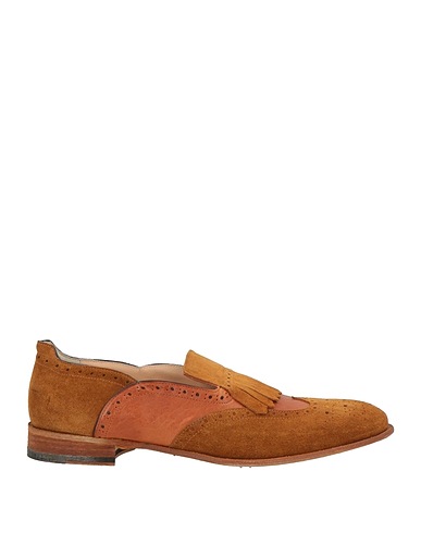 POEMA SHOES Loafers Tan Leather