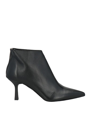 OVYÉ Stiefelette Schwarz Leder