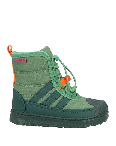 ADIDAS ORIGINALS Ankle boot Green Textile fibres, Rubber