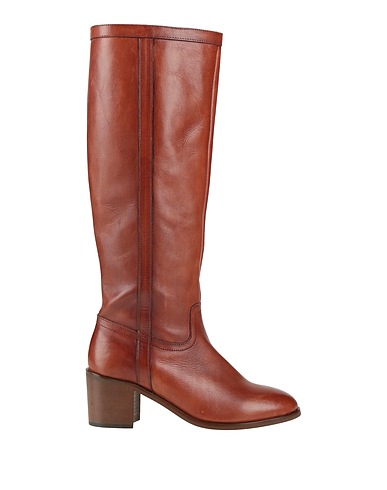 PAOLA FERRI Boots BY ALBA MODA Tan Calfskin