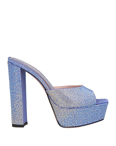 GEDEBE Sandals Purple Textile fibres