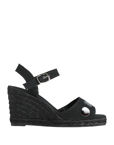 CASTAÑER Espadrilles Black Textile fibers