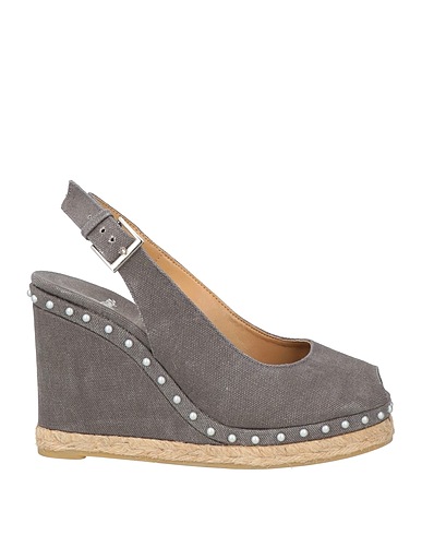 CASTAÑER Sandals Grey Textile fibers