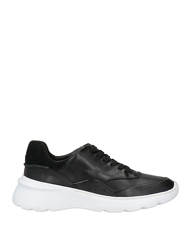 CLARKS Sneakers Black Leather