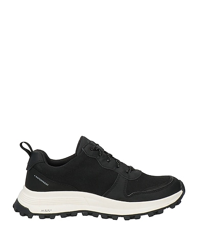 CLARKS Sneakers ATL Black Leather, Textile fibers