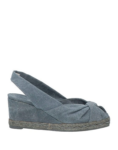 CASTAÑER Sandals Slate blue Textile fibres