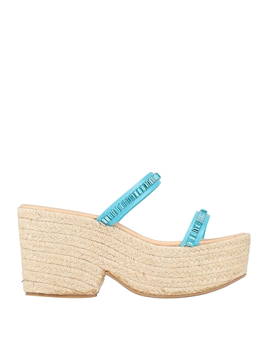 MYCHALOM Espadrillas Azzurro Pelle