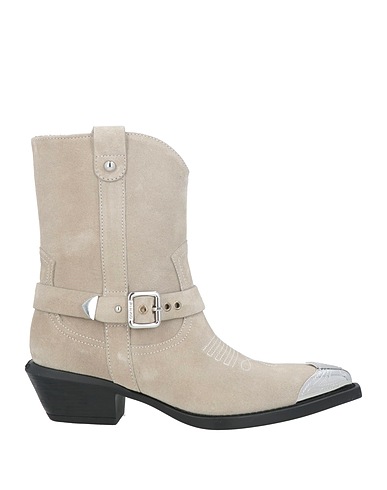 PINKO Ankle boot Light grey Cow leather