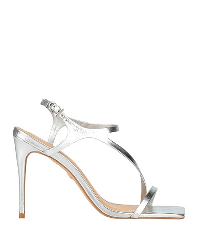 CARRANO Sandalen Silber Leder