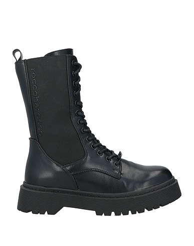 ROCCOBAROCCO Ankle boot Black Textile fibers