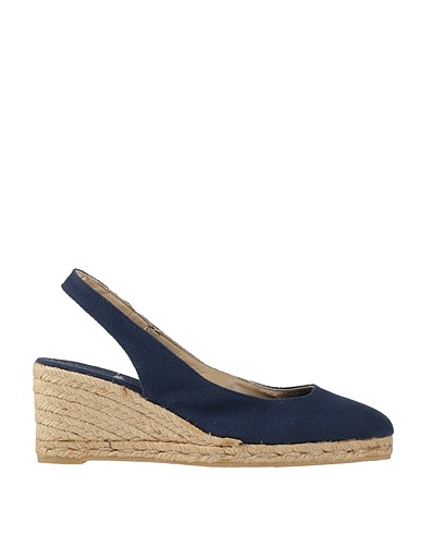 CASTAÑER Espadrilles Navy blue Textile fibres