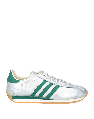 ADIDAS ORIGINALS Sneakers Silver Leather, Textile fibres