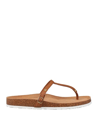 HEY MARLY Flip flops Camel Leather