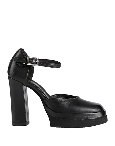 A.S.98 Court Black Leather