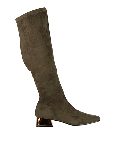 MALÌPARMI Stiefel Militärgrün Gewebefasern
