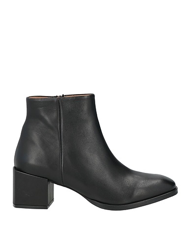 ALBANO Stiefelette Schwarz Leder