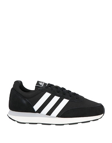 ADIDAS Sneakers Black Leather, Textile fibres