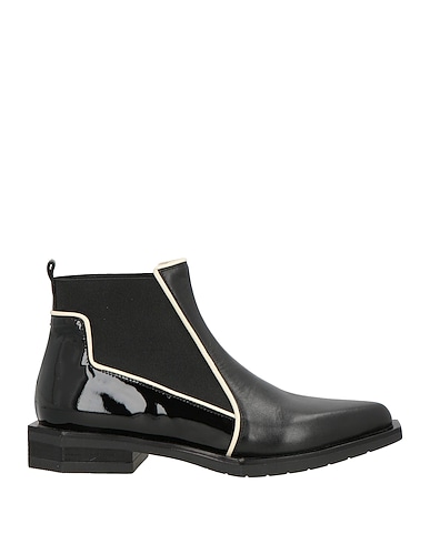 LE BOHÉMIEN Ankle boot Black Calfskin