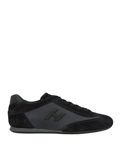 HOGAN Sneakers Nero Pelle, Fibre tessili
