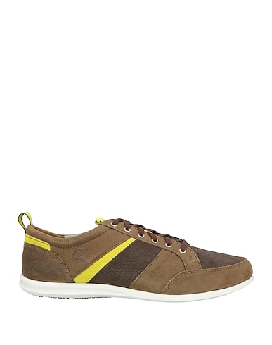 TIMBERLAND Sneakers Military green Leather