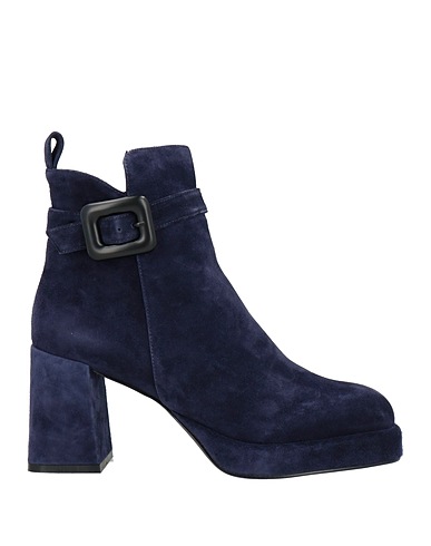 CAFèNOIR Ankle boot Navy Leather