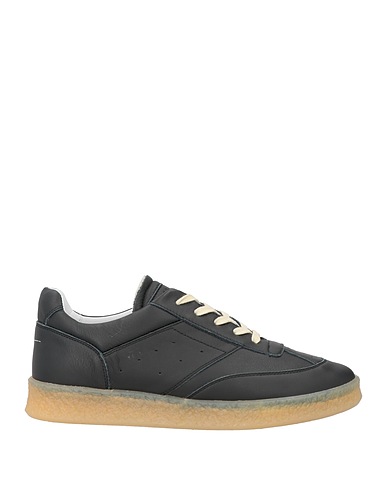 MM6 MAISON MARGIELA Кеды и кроссовки Чёрный Кожа