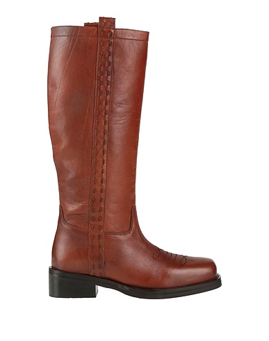 EMANUÉLLE VEE Boots Tan Leather
