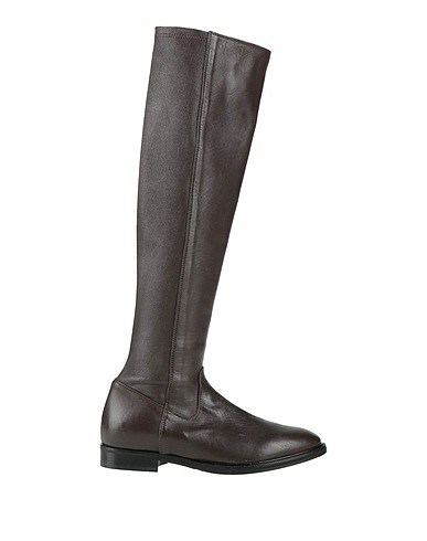 BRUGLIA Boots Dark brown Leather