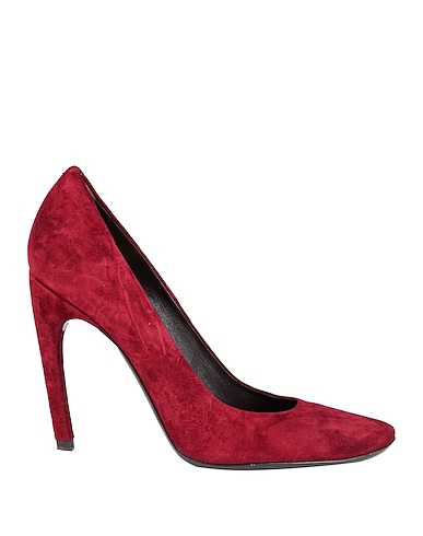 ROGER VIVIER Court Burgundy Leather
