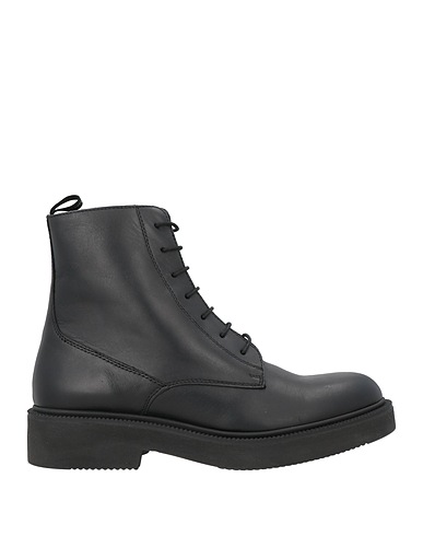 ANTICA CUOIERIA Ankle boot Black Leather